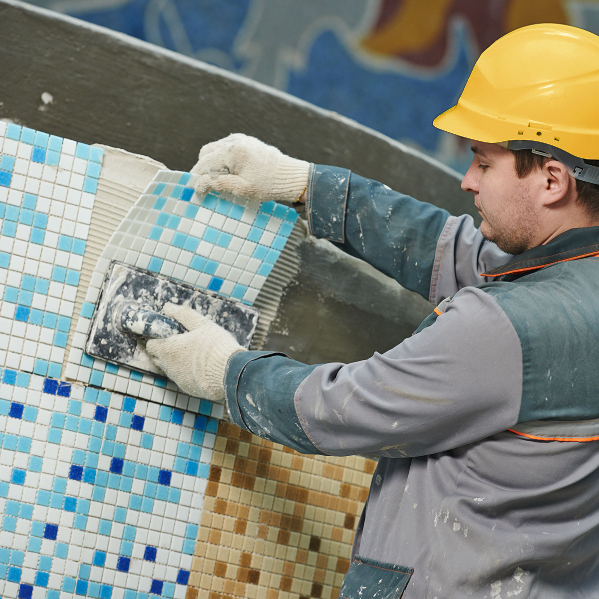 Облицювання стін і підлог плиткою або каменем